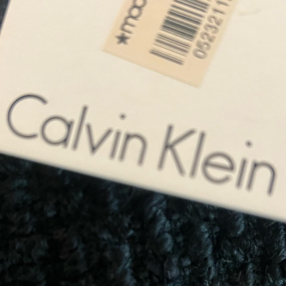 🆕 Calvin Klein Women's Black Basket woven Coat - Picture 8 of 17